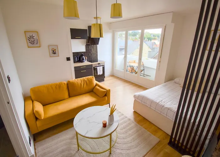 La Duche - Neuf Central, Calme, Vue Sur Les Toits De Et Parking, Intendance Luxury Host 아파트 *