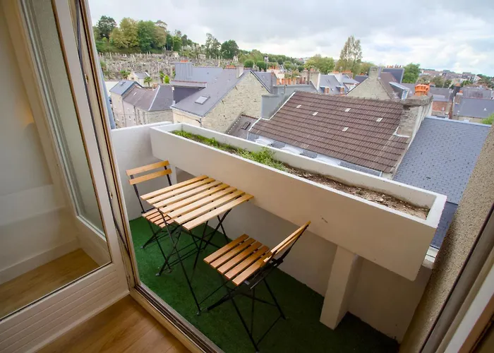Daire La Duche - Neuf Central, Calme, Vue Sur Les Toits De Et Parking, Intendance Luxury Host *